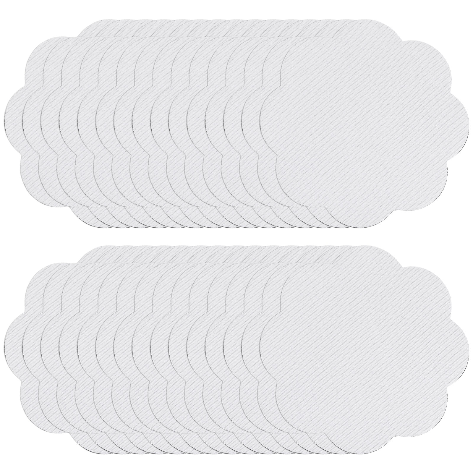 30pcs Sublimation Coasters Blanks Hexagon Shape - White - On Sale - Bed  Bath & Beyond - 37973528
