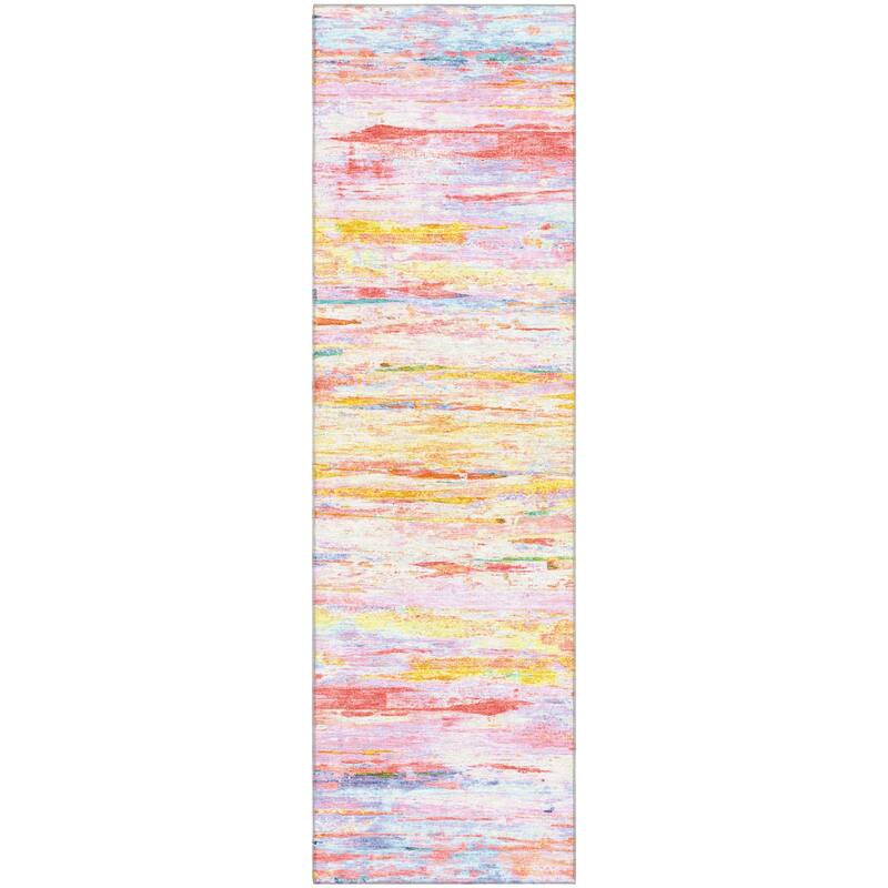 Premium Washable Super Soft Stripe Ombre Mayfield Rug