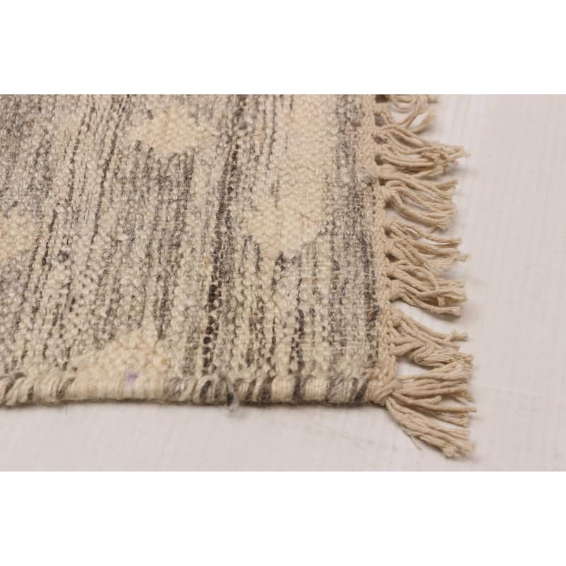 Ankara FW Grey Kilim 4'11" x 7'9" - 4'11 x 7'9