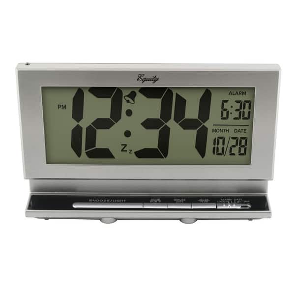 slide 2 of 7, Equity by La Crosse 2-inch Digital LCD Alarm with Night Vision 30041