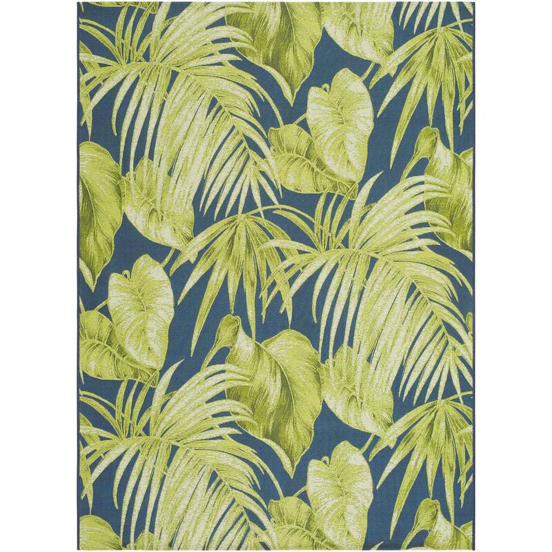 Livabliss Warsaw Tropical Indoor / Outdoor Area Rug