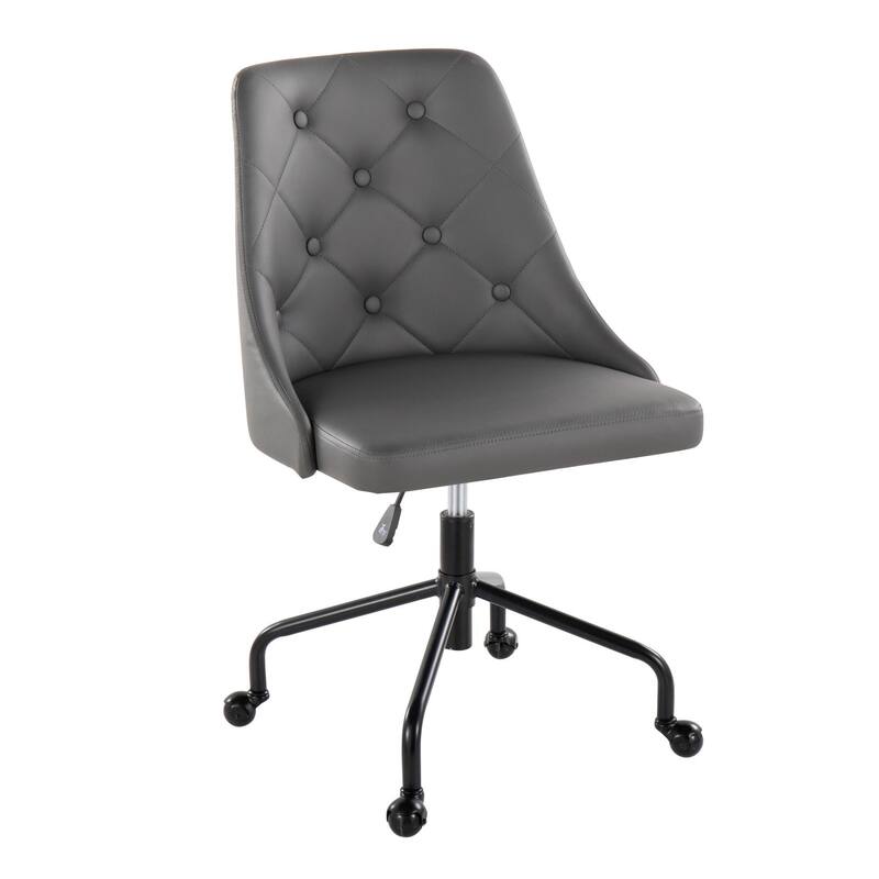 Silver Orchid Ockelbo Adjustable Office Chair with 4-Star Caster Base