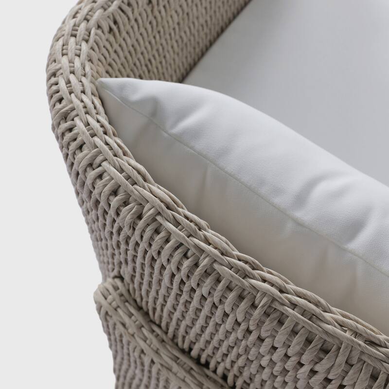 Marissa Outdoor Dining Chair-Vintage White