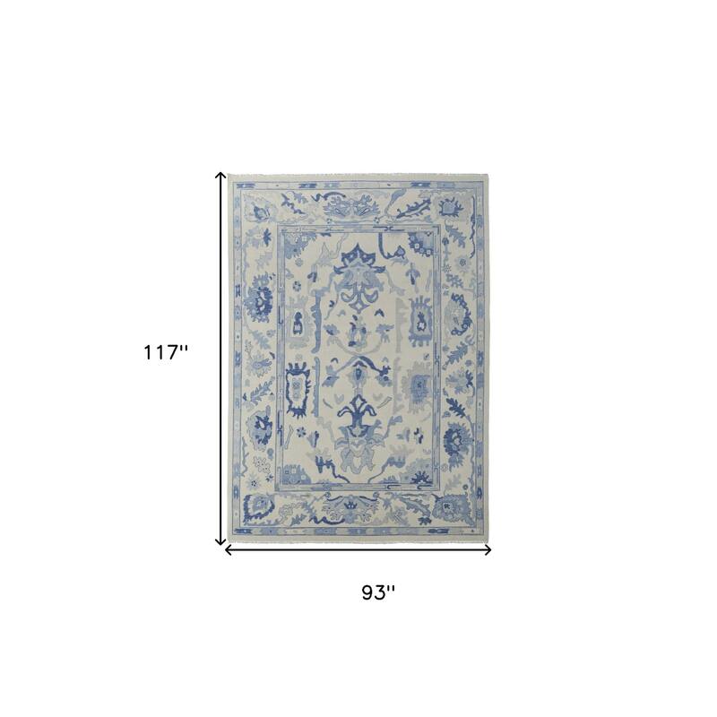 HomeRoots Floral Craftsman Rectangle Area Rug