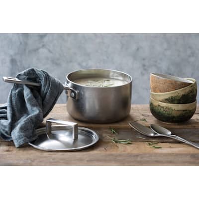Stainless Steel Casserole w/Lid (Multiple Sizes Available)