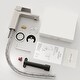 preview thumbnail 14 of 19, Eviva Lux Single-Handle Waterfall Single-Hole Bathroom Faucet with Deckplate Included