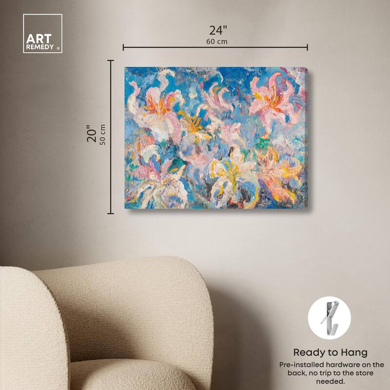 Pastel Riot I Canvas by Art Remedy, Gallery Wrapped