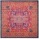 preview thumbnail 56 of 102, SAFAVIEH Evoke Jacki Vintage Boho Medallion Rug 5'3" Square - Fuchsia/Orange - Square