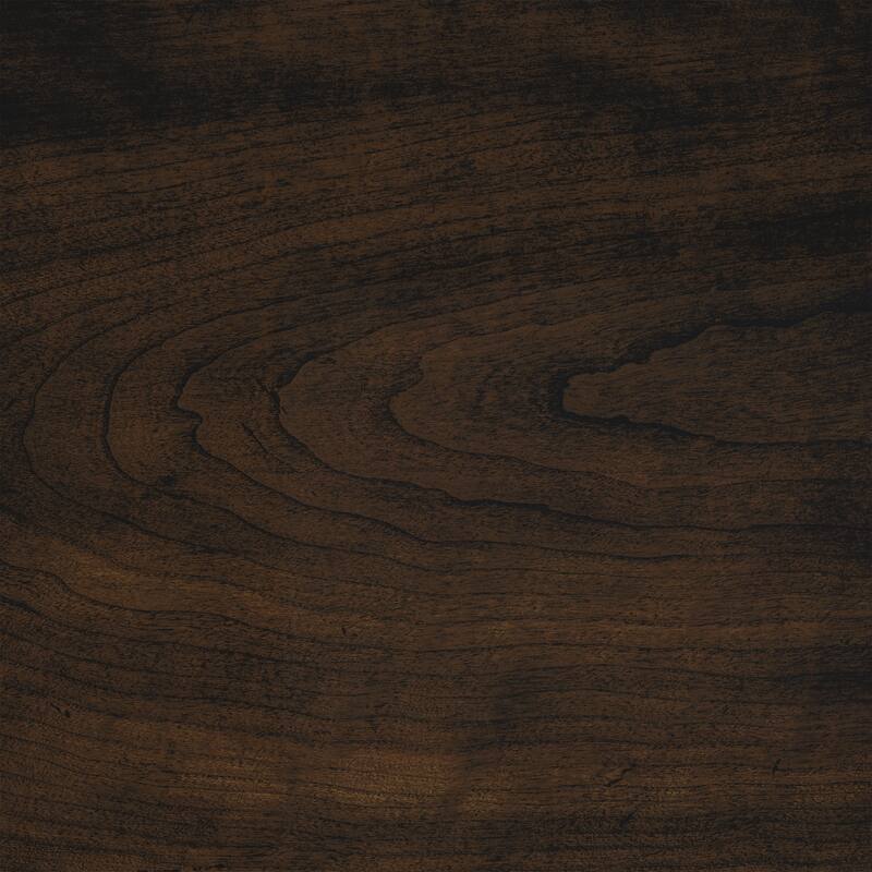 Dark Cherry Finish Wooden Frame 1pc Bench