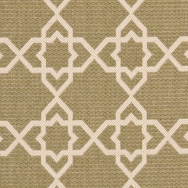 SAFAVIEH Courtyard Lawanda Trellis Indoor/ Outdoor Waterproof Patio Backyard Rug