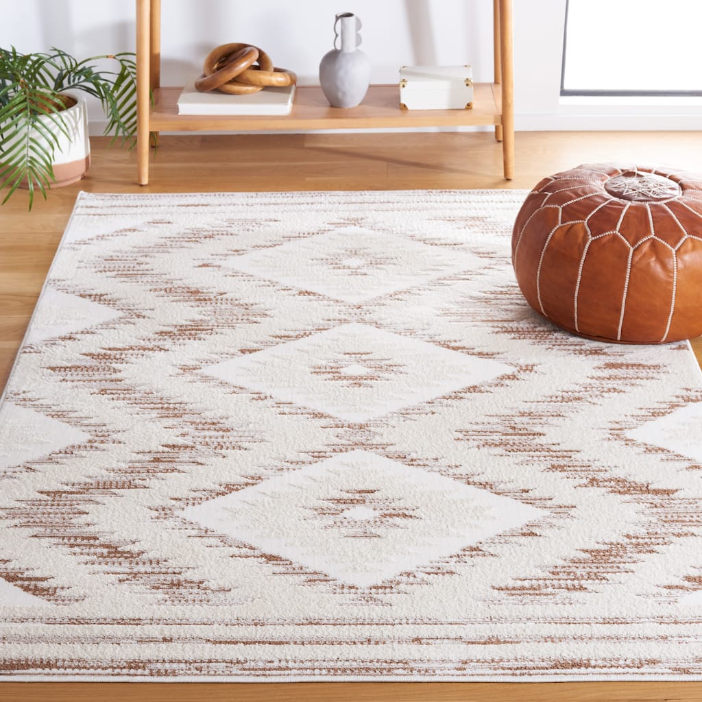 SAFAVIEH Alamo Ghica Rustic Boho Rug