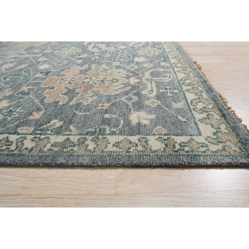 Hand-Knotted Wool Berber Moroccan Area Rug, 8' x 10'1, Ivory Area Rug, Stylish Soft Texture for Bedrooms - L