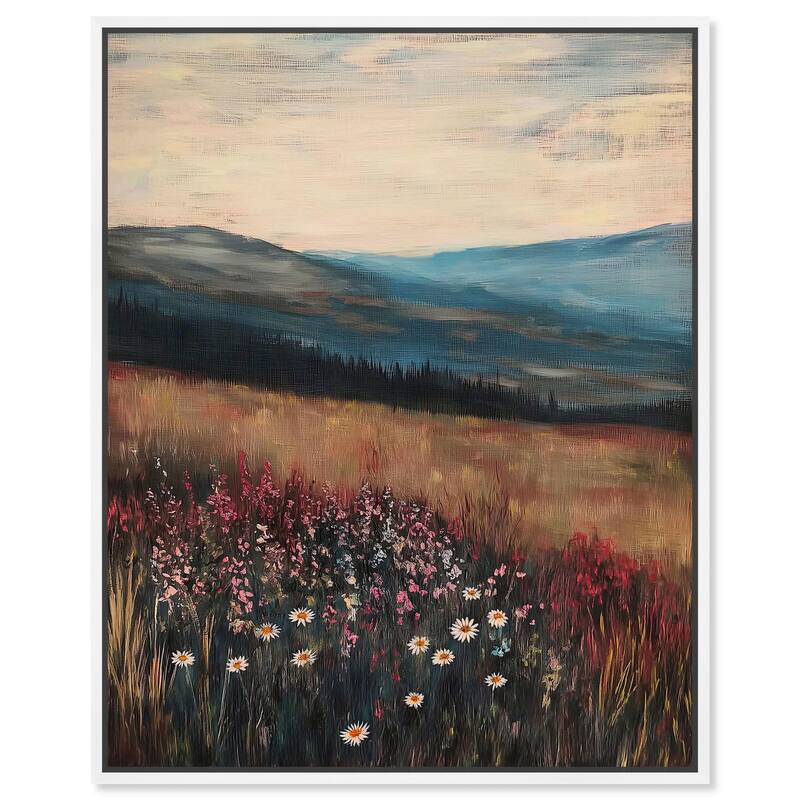 Gloaming Glade Canvas by Art Remedy - White - 16" x 20"