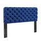 preview thumbnail 12 of 54, Lizzy Tufted Twin Performance Velvet Headboard