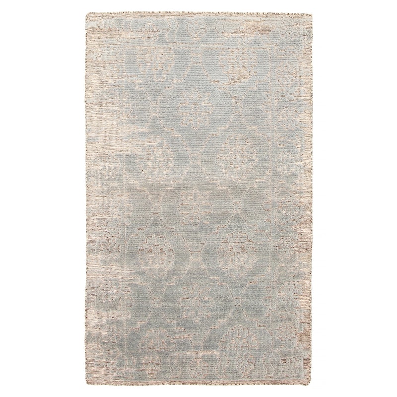 ECARPETGALLERY Hand-knotted Tangier Teal Wool Rug - 2'11 x 4'11 - Teal - 2'11 x 4'11