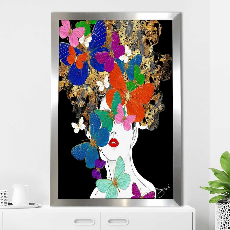 "Butterfly Girl" by Jodi Print on Acrylic
