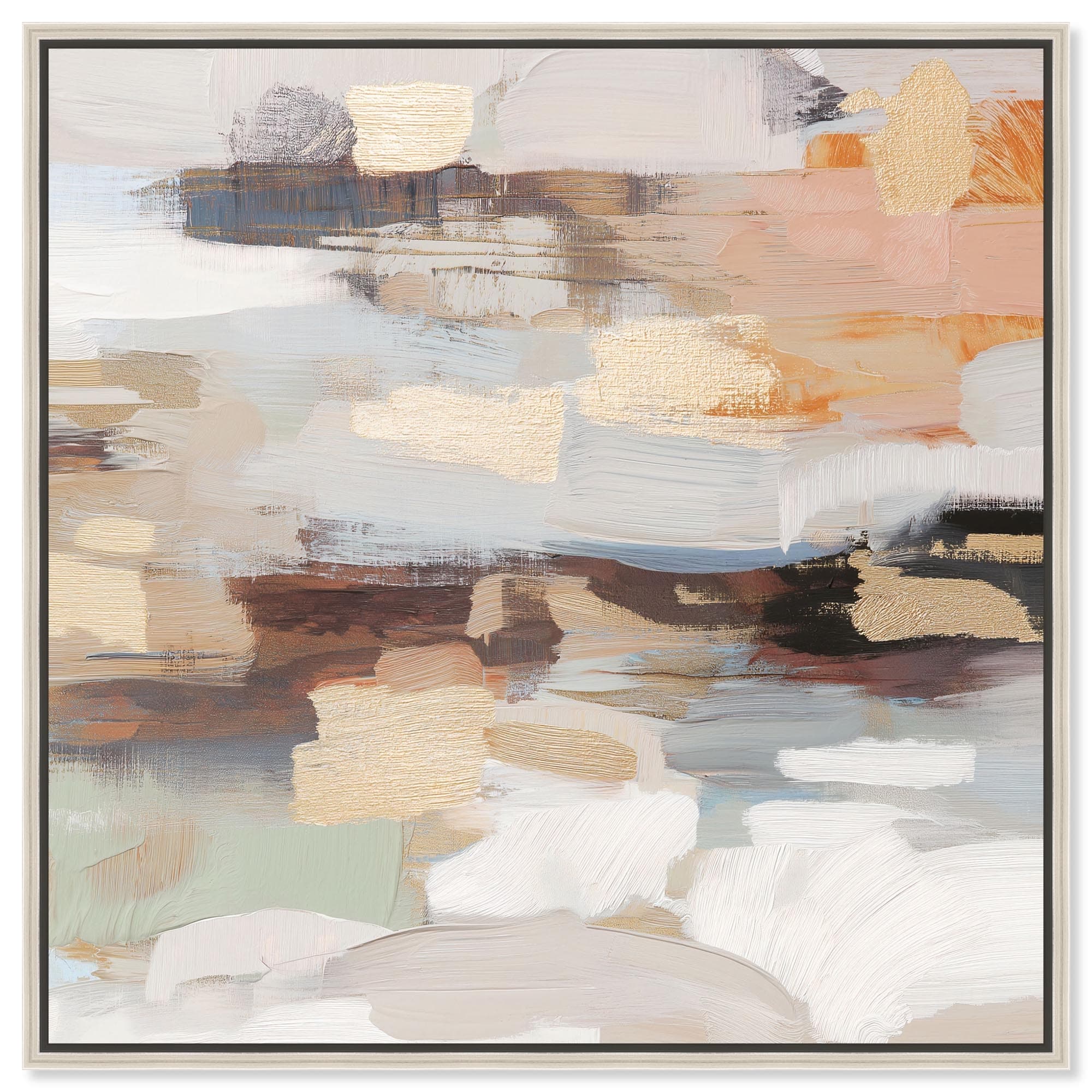 Inner World IV Minimalist Wall Art Canvas Print by Art Remedy