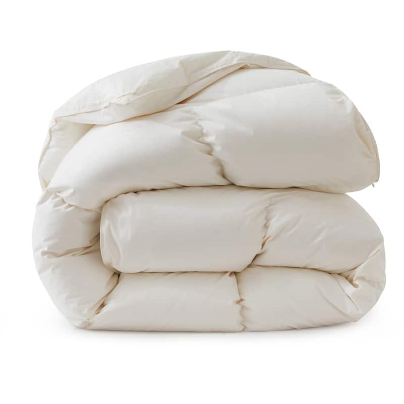 Luxurious 800 Fill Power 100% Organic Cotton Down Comforter Duvet Insert