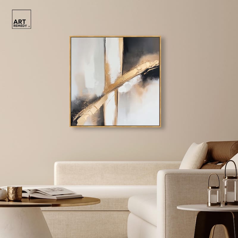 Gilded Rupture II Canvas by Art Remedy