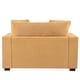 preview thumbnail 32 of 31, Classic Oversized Chaise Lounge Chair in Soft Cream Fabric with Sturdy Solid Wood Legs, 53.5'' x 70.9'' for Maximum Comfort