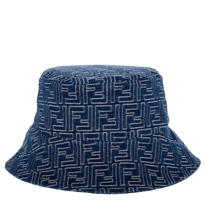 Fendi FF Denim Bucket Hat - Adult S (6 3/4 - 6 7/8)