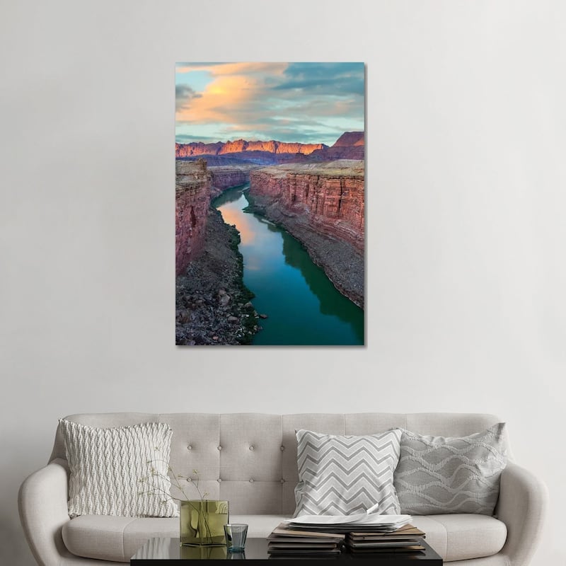 iCanvas "Canyon, Paria River, Vermilion Cliffs National Monument, Arizona, Vertical" by Tim Fitzharris Canvas Print - 48x32x1.5