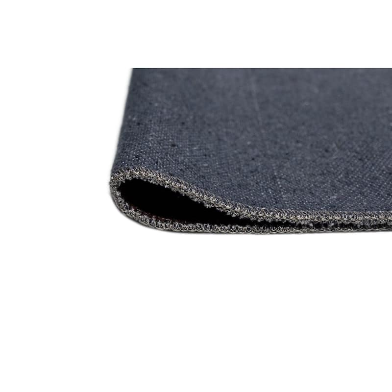 L'Baiet Jessie Brick Red Traditional Machine Washable Rug