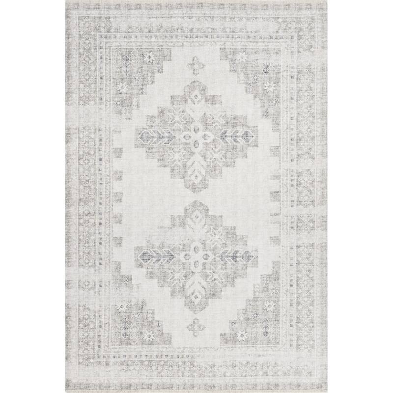 Nuloom Alexia SpinClean Traditional Machine Washable Area Rug