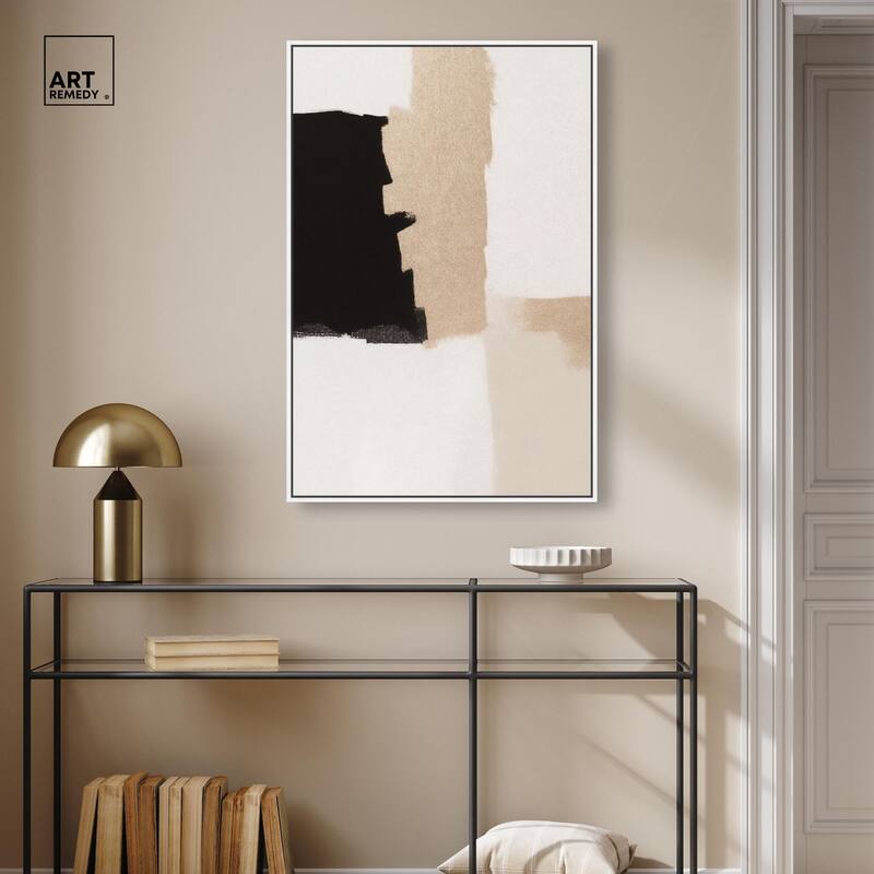 Earth and Ink IV Canvas by Art Remedy