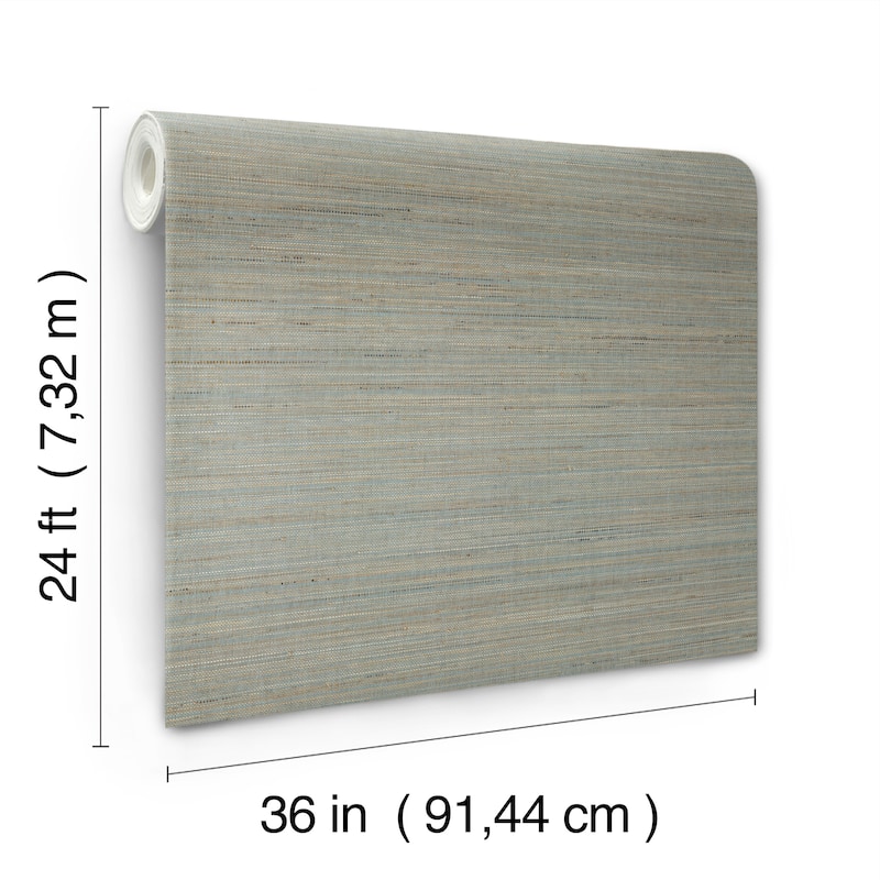 Shreveport Marled Abaca 36 In W X 24 Ft L Wallpaper
