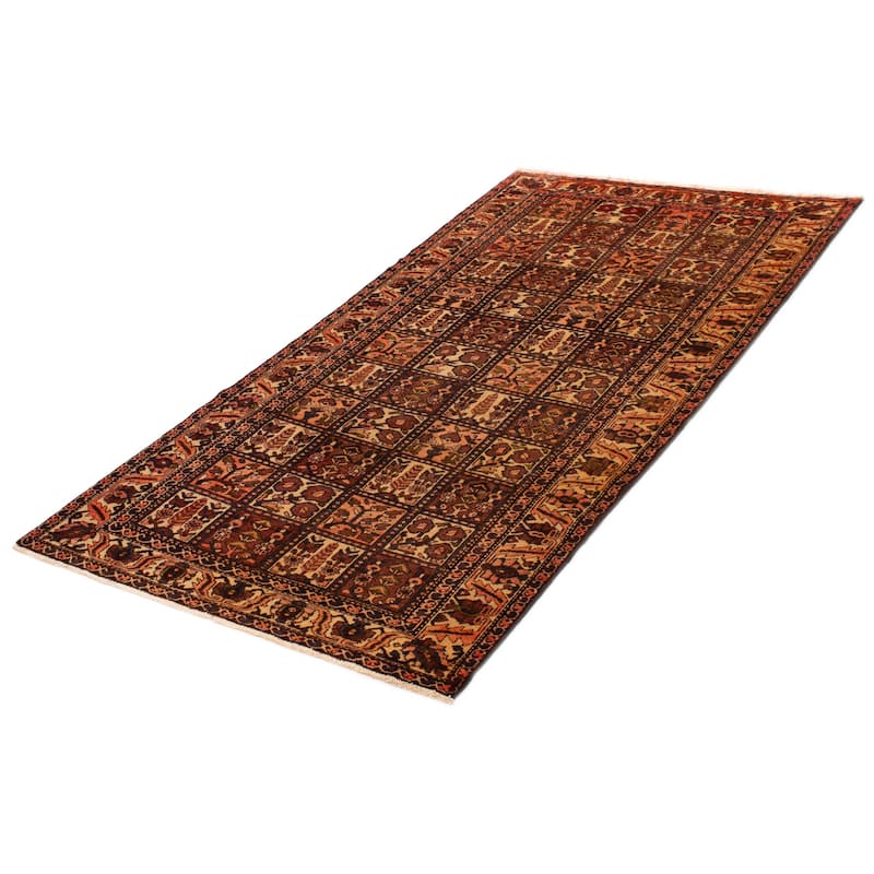 ECARPETGALLERY Hand-knotted Kayseri Vintage Red Wool Rug - 5'1 x 9'9