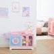 preview thumbnail 1 of 8, Olivia's Little World 6-in-1 Baby Doll Changing Station, Pink/Purple - 39.49" L x 10.98" W x 24.76" H Multi Color
