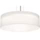 Option Satin Nickel / Linen White / White