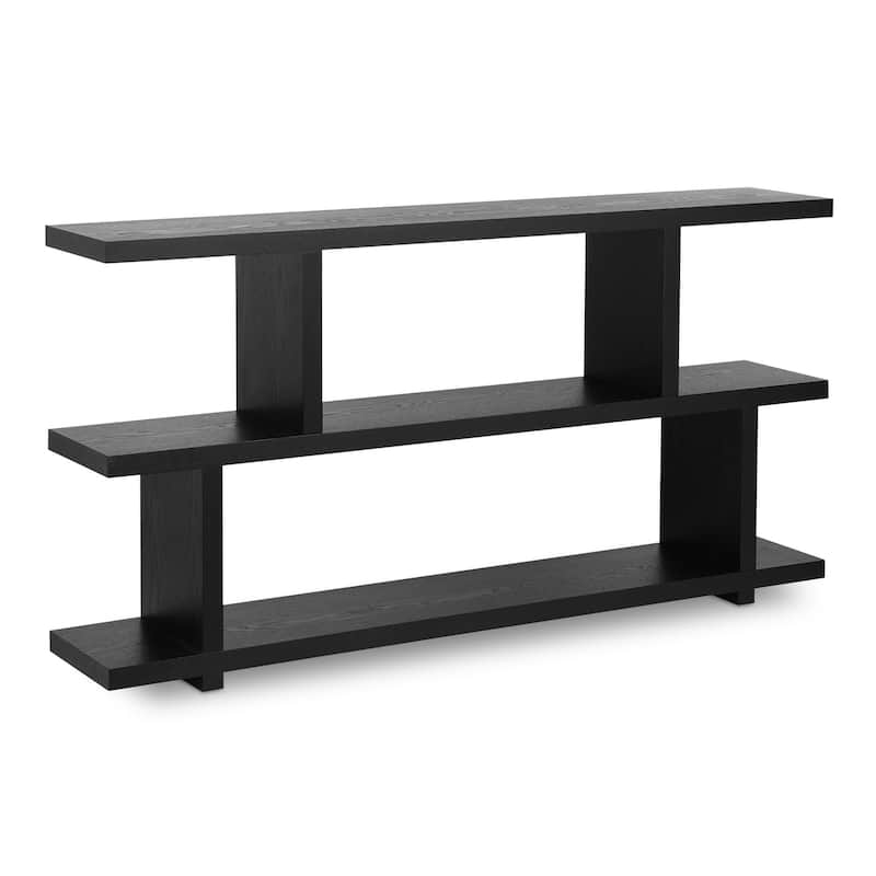 Aurelle Home Open Style Wood Storage Bookcase