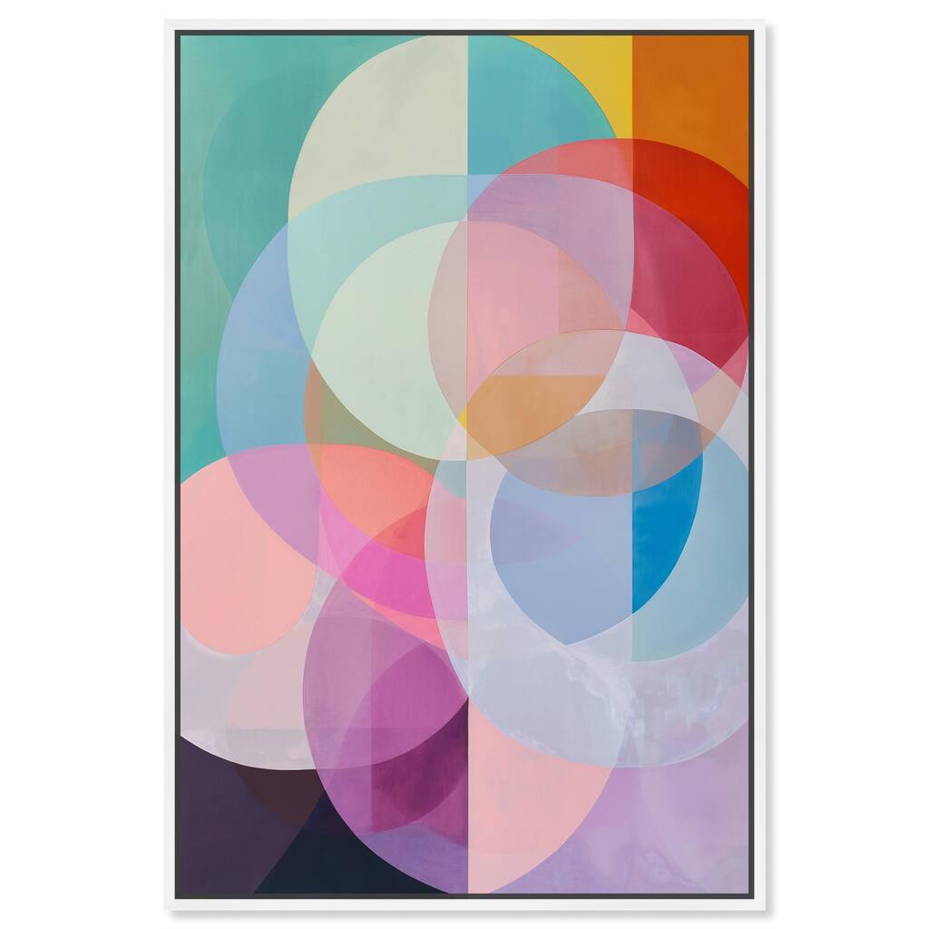 Oneiric Circles II Canvas by Art Remedy
