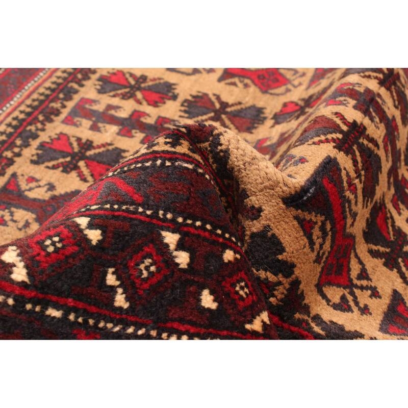 ECARPETGALLERY Hand-knotted Teimani Tan Wool Rug - 2'9 x 4'7