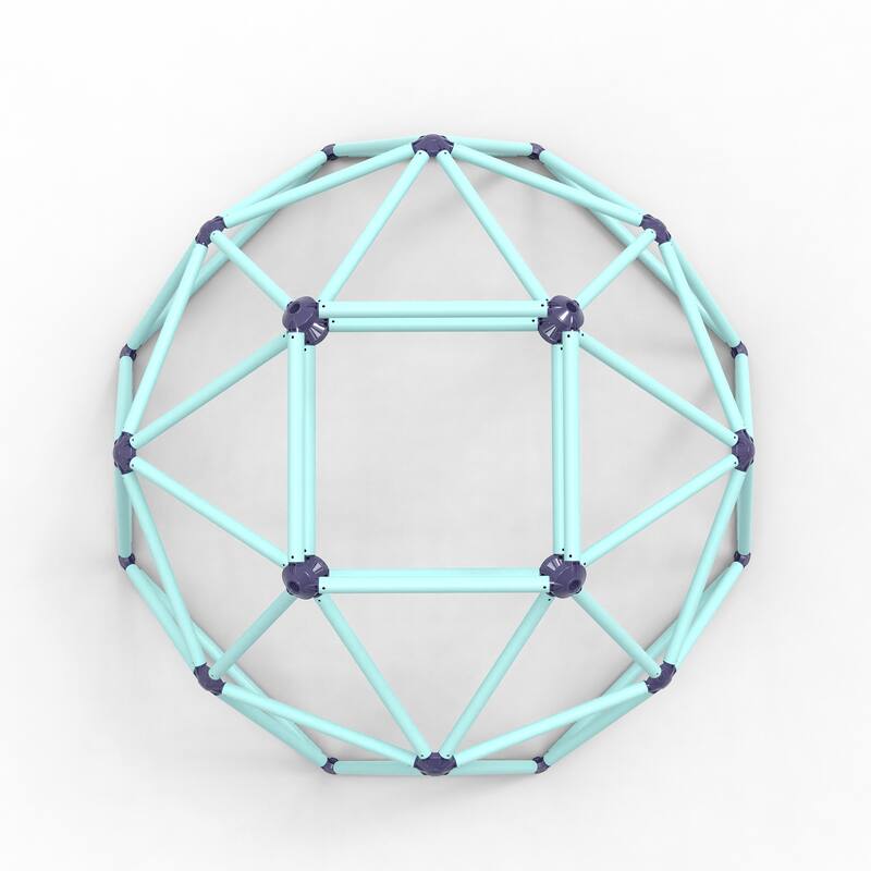 Geometric Climbing Dome Sturdy, Strong Load Capacity, Portable, and Versatile for Indoor and Outdoor Use, for Kids Ages 3 to 10