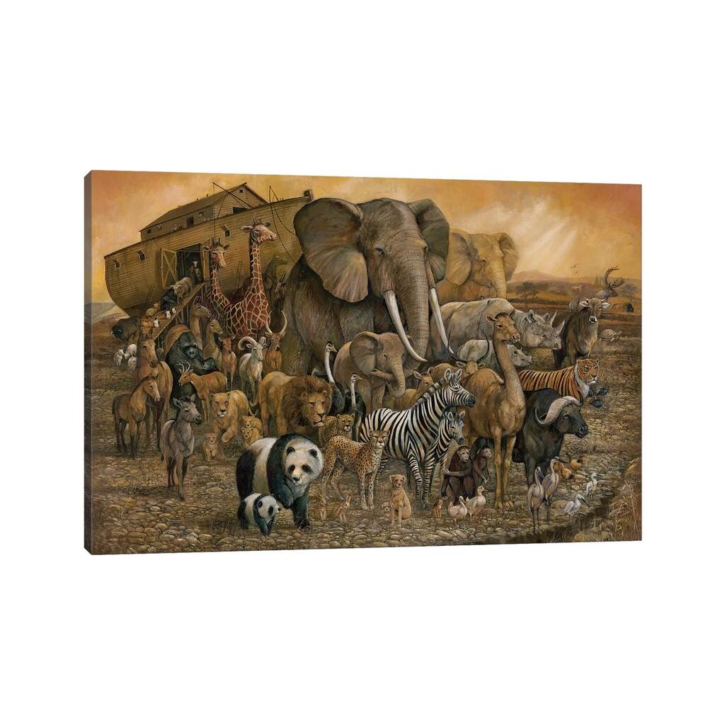 iCanvas "Noah's Ark" by Ruane Manning Canvas Print