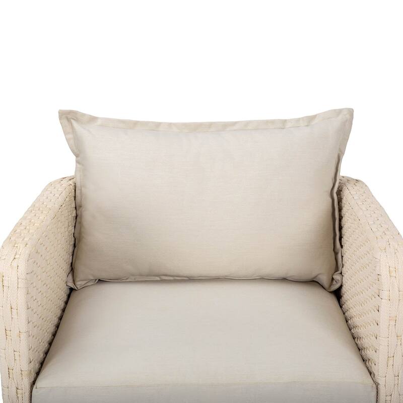Yesler Coast Outdoor Club Chair, Grey