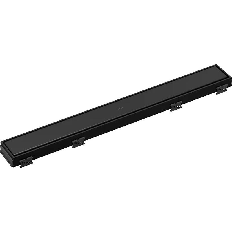 Delta DT0732413 24" Reversible Linear Shower Drain with Dual Grate - Matte Black