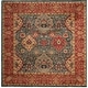preview thumbnail 14 of 12, SAFAVIEH Mahal Sigourney Traditional Oriental Rug 11' Square - Navy/Red - Square