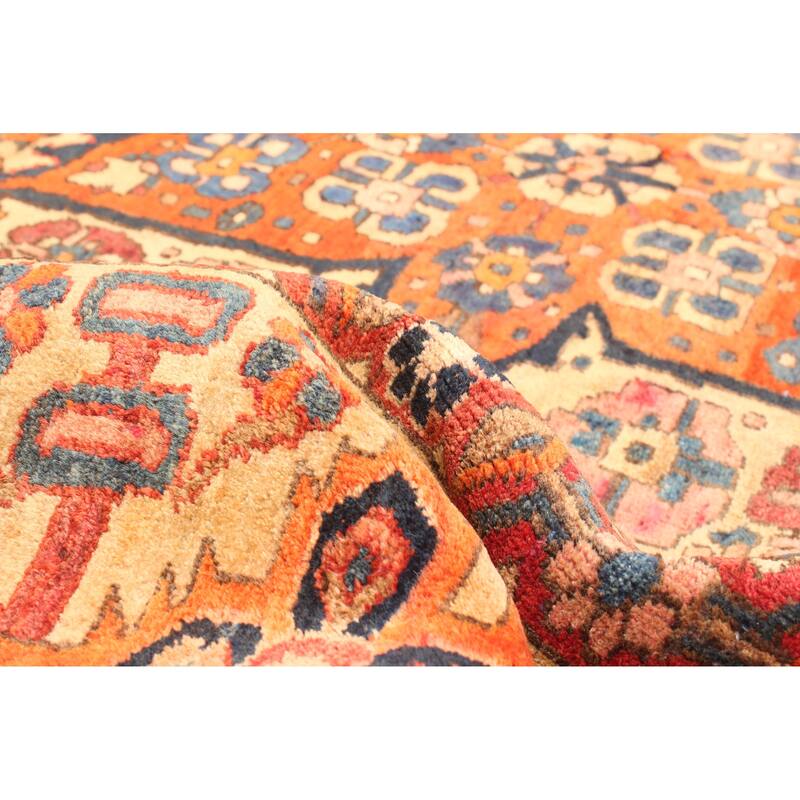 ECARPETGALLERY Hand-knotted Kayseri Red Wool Rug - 5'5 x 8'2