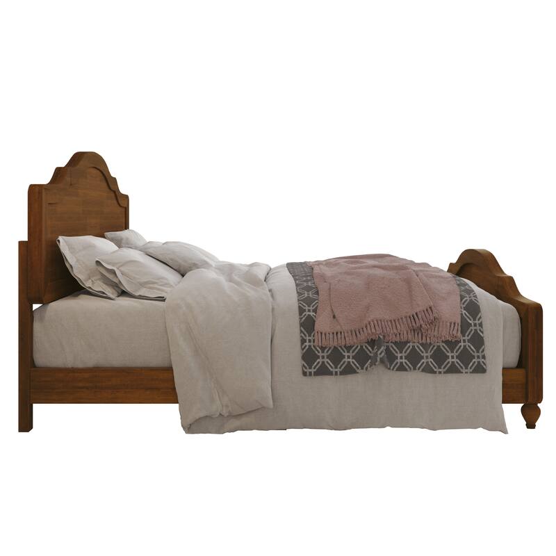 Clayfell Hinton Wood Panel Bed