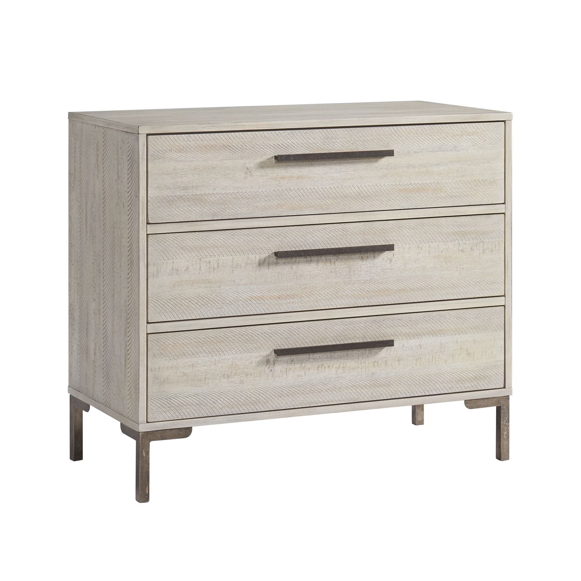 Beck 3-Drawer Dresser, Gray