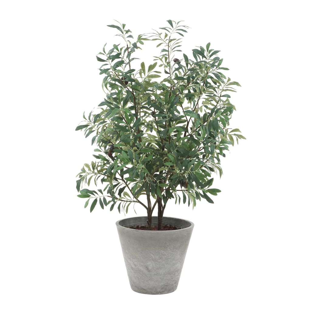 Uttermost Marisol Potted Olive Plant - 28.50" W x 45.25" H x 26.50" D