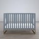 preview thumbnail 4 of 33, Little Seeds Haven 3 in 1 Convertible Wood Crib with Metal Base