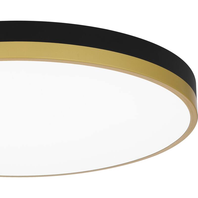 Bellevue QZCF86690 Tubi 20" Wide LED Flush Mount Ceiling Fixture