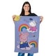 preview thumbnail 2 of 2, Hasbro Peppa Pig Hooray Peppa Tapestry Wall Hanging - 24x36 inches