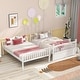 preview thumbnail 1 of 16, Full Size Bunk Bed with Ladder and Safety Rails