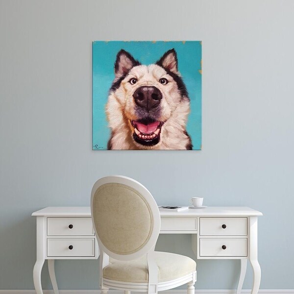 Easy Art Prints Lucia Heffernan's 'Follow Your Nose 10' Premium Canvas Art